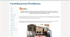 Desktop Screenshot of carrickmacrossworkhouse.com